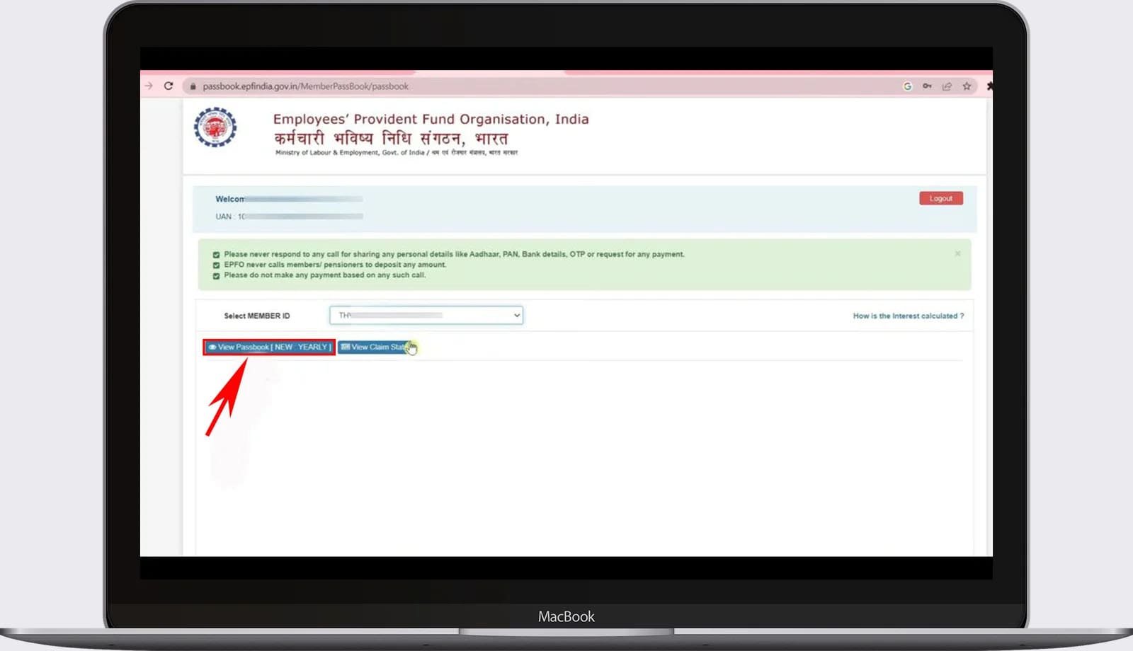 Check Your EPF Account Balance 3