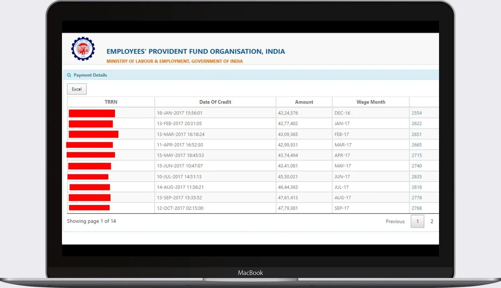 Establishment ID EPFO 4